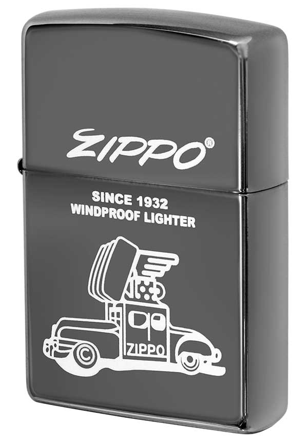 Zippo ジッポー Processing in USA Black Ice ブラックアイス CAR