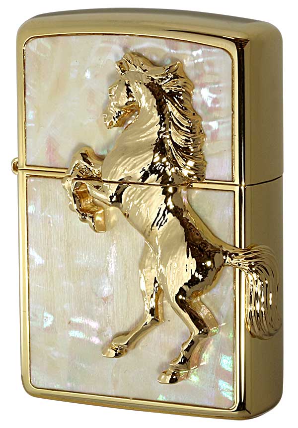 Zippo ジッポー ウイニングウィニー Winning Winny スターシェル ゴールドリップWH