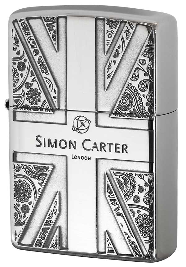 Zippo ジッポー SIMON CARTER サイモン・カーター ユニオンジャックPB-SA ZP SCP-039 メール便可
