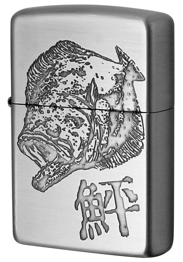 Zippo ジッポー 釣道 Fishing way 鮃｜Zippo専門店フラミンゴ：本店