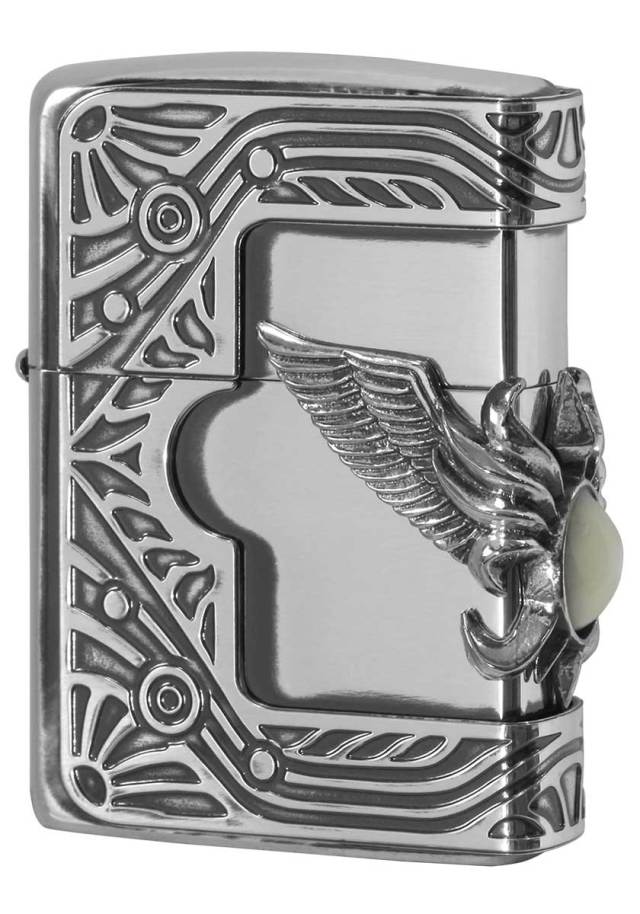 Zippo ジッポー Shell Wing Metal シェル ウィングメタル 1