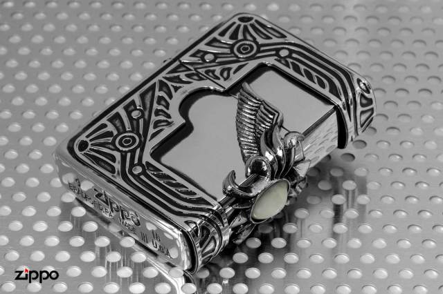 Zippo ジッポー Shell Wing Metal シェル ウィングメタル 1｜Zippo専門