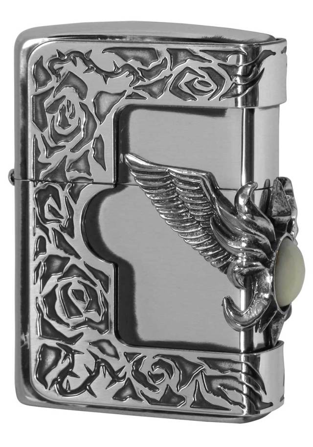 Zippo ジッポー Shell Wing Metal シェル ウィングメタル 2