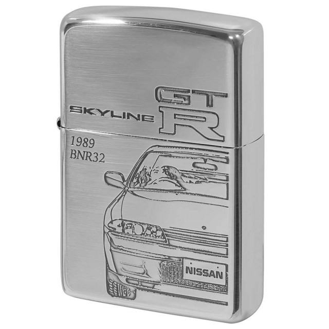 Zippo ジッポー スカイライン GT-R 日産 自動車 NISSAN SKYLINE オフィシャルライセンス品 BNR32