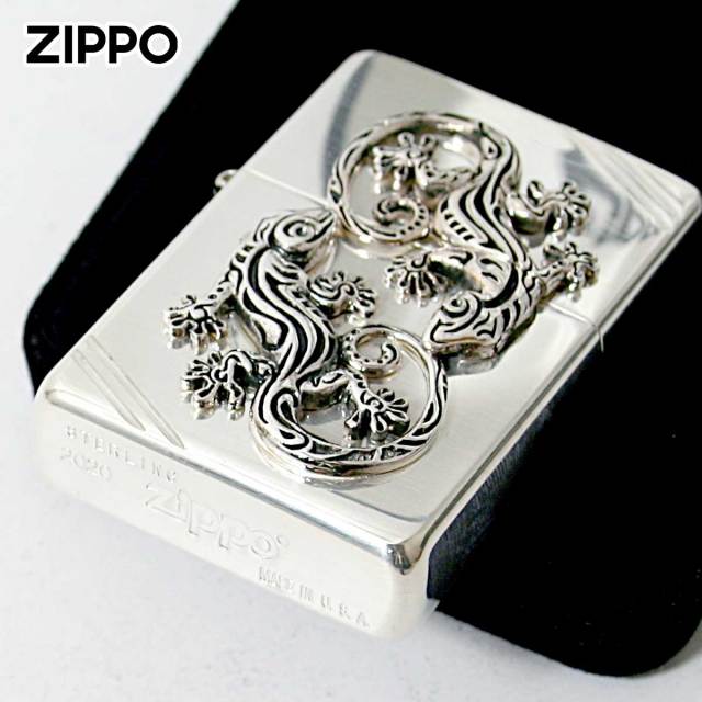 Zippo ジッポー 純銀 スターリングシルバー ラッキーチャーム