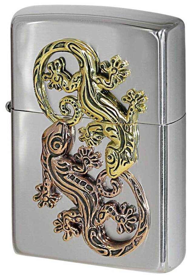 Zippo ジッポー LUCKY CHARM ラッキーチャーム ゲッコー SV