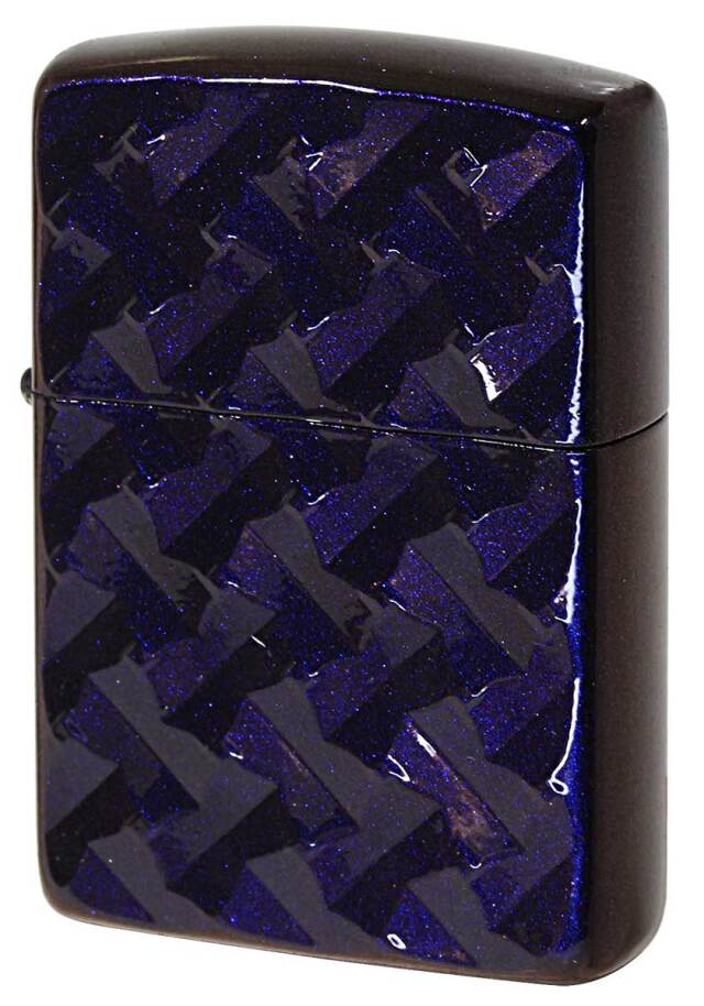 Zippo ジッポー ARMOR アーマー 漆カット ブルー BL マジョ
