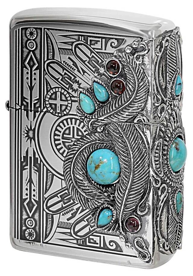 Zippo ジッポー INDIAN SPIRIT インディアンスピリット FEATHER フェザー