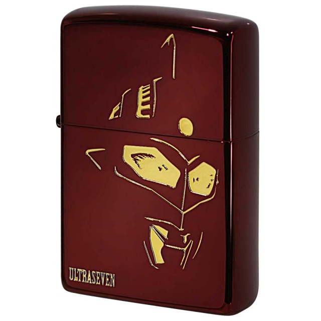 Zippo ジッポー ウルトラセブン 10周年記念 両面加工 レッドイオンコーティング ULTRAMAN ZERO 10th ANNV.  オフィシャルライセンス品 RDイオン