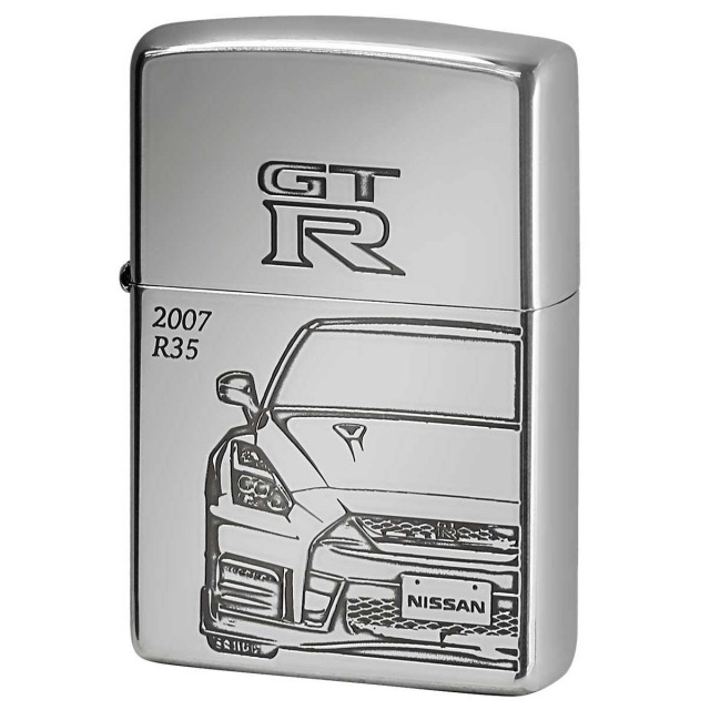 Zippo ジッポー ニスモ GT-R R35 日産 自動車 NISSAN 現行MODEL GT-R NISMO オフィシャルライセンス品 R35