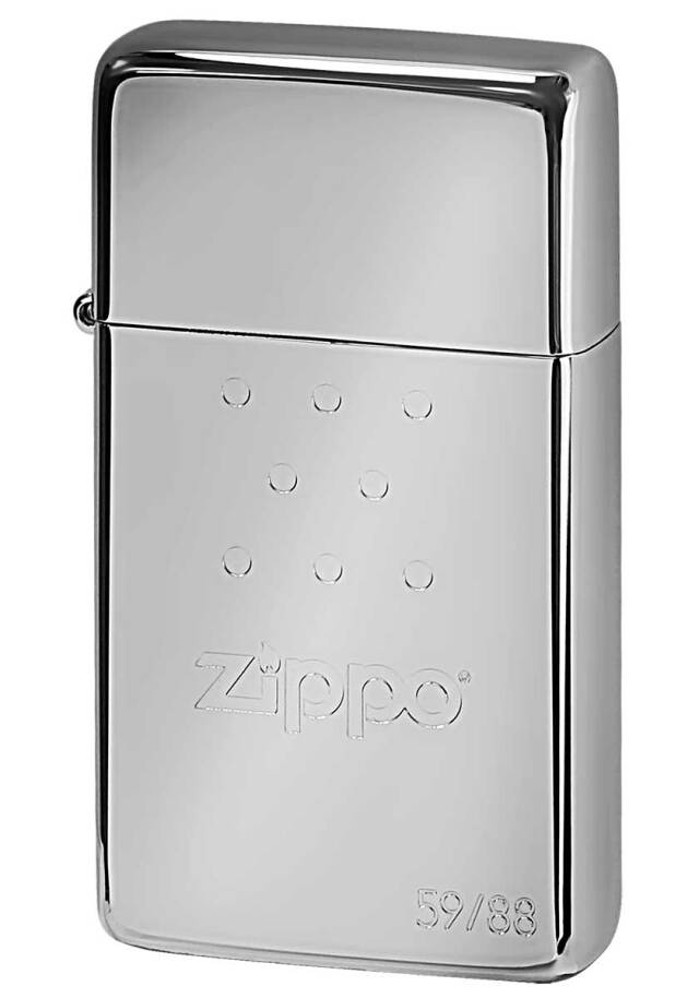 Zippo ジッポー 限定生産88個　FLAT TOP SLIM ARMOR フラットトップ スリムアーマー  プラチナミラーメッキ