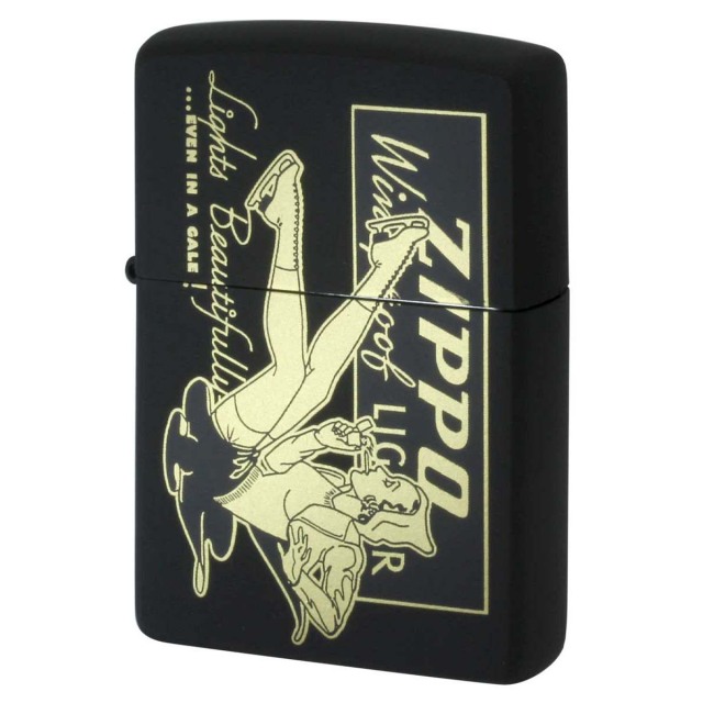 Zippo ジッポー Windy WINDPROOF LADY BKM ウインディ ウインドプルーフ レディ BKM-3 メール便可