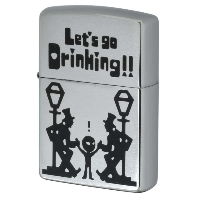 Zippo ジッポー コミカル MIX ドランク 未確認生命体 エイリアン＆ドランク メール便可