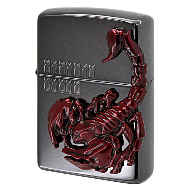 Zippo ジッポー 蠍 さそり ヴェノム スコーピオン ブラック レッド Venom Scorpion BK&RD