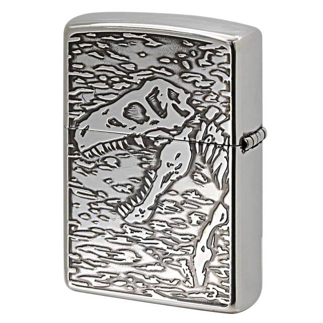 Zippo ジッポー 恐竜 ディノデラックス ティラノサウルス 銀イブシ SV