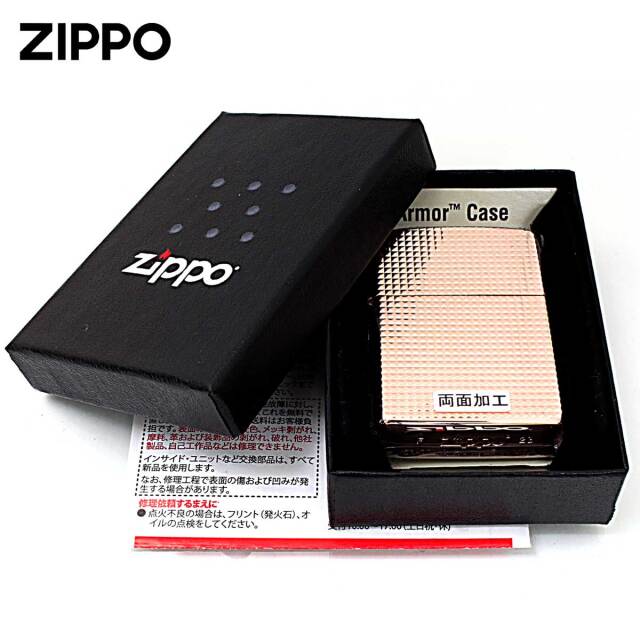 Zippo ジッポー ARMOR アーマー ファインラティス Fine Lattice ピンク