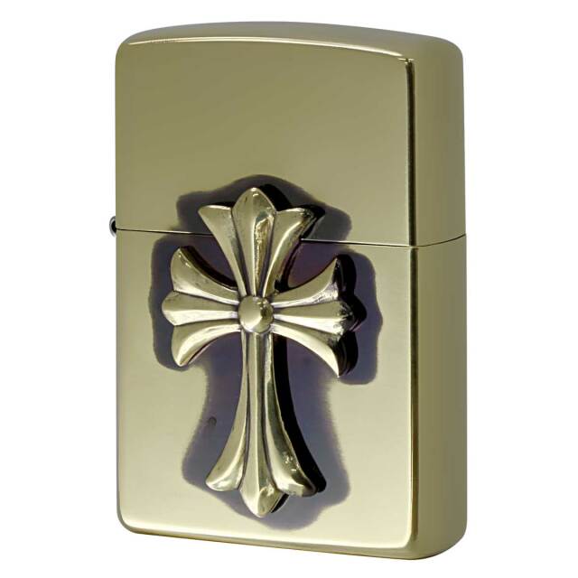 Zippo ジッポー クロスメタル 十字架 Cross Metal ブラス BSイブシ
