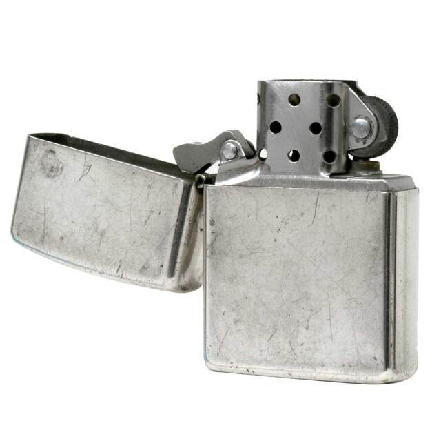 絶版/ヴィンテージ Zippo ジッポー 中古 1997年製造Sterling Silver  