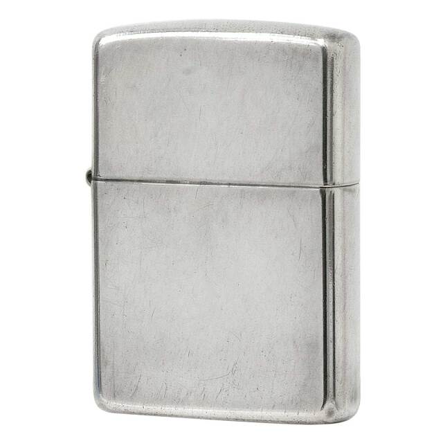 絶版/ヴィンテージ Zippo ジッポー 中古 1998年製造 Sterling Silver スターリングシルバー 純銀 ポリッシュ No.15 [C]使用感あり傷汚れあり