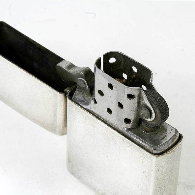 絶版/ヴィンテージ Zippo ジッポー 中古 1998年製造Sterling Silver