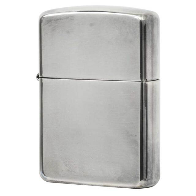 絶版/ヴィンテージ Zippo ジッポー 中古 2004年製造 ARMOR アーマー 100μ厚メッキ No.162 [S]ほぼ新品同様