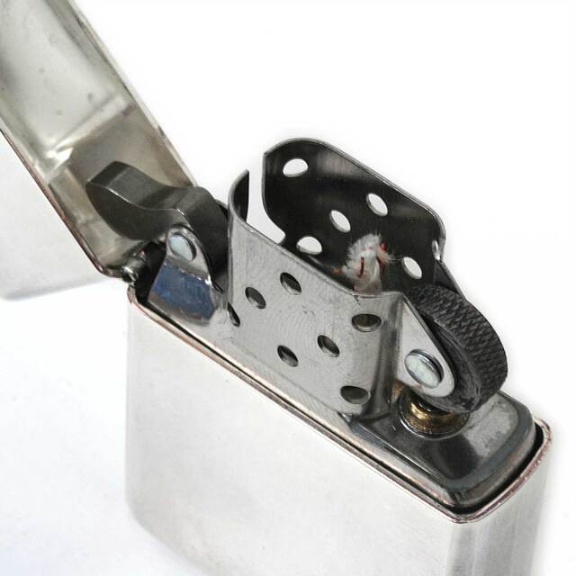 絶版/ヴィンテージ Zippo ジッポー 中古 2004年製造ARMOR アーマー