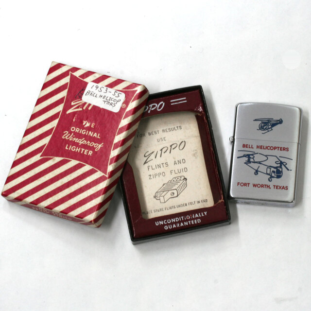 絶版/ヴィンテージ Zippo ジッポー 中古 年製造BELL HELICOPTERS