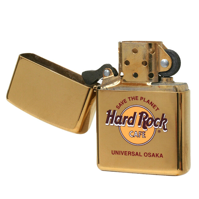 ハードロックカフェ30周年記念 2001年 ユニバーサル大阪 ZIPPO 絶版/ヴィンテージ Zippo ジッポー 中古 2001年製造Hard Rock