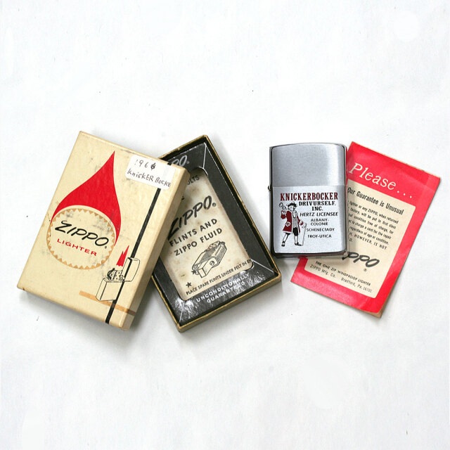 絶版/ヴィンテージ Zippo ジッポー 中古 1966年製造Knickerbocker