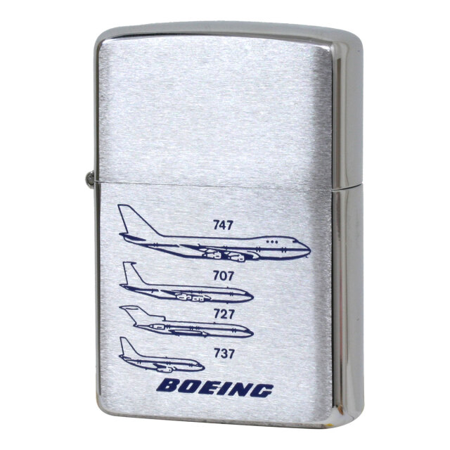 絶版/ヴィンテージ Zippo ジッポー 中古 1980年製造 BOEING ボーイング社  [S]ほぼ新品同様