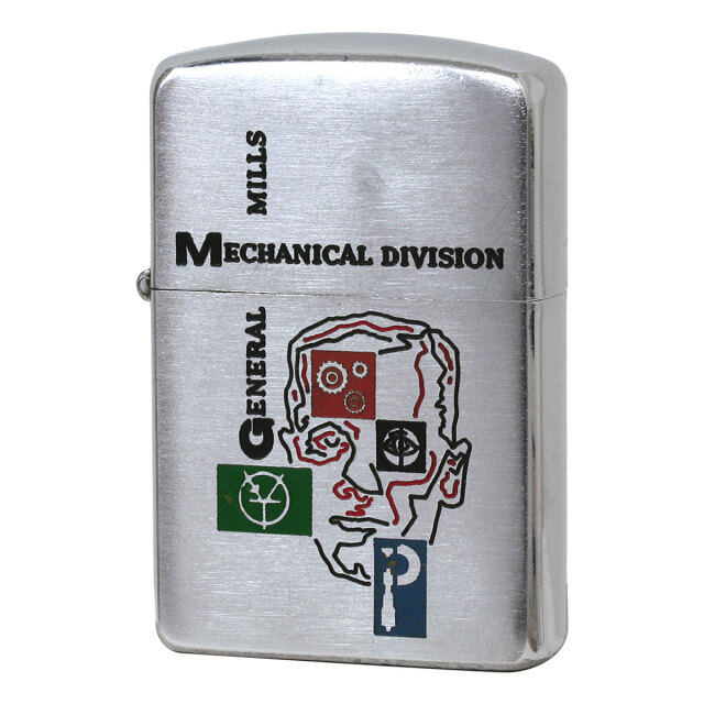 絶版/ヴィンテージ Zippo ジッポー 中古 1959年製造 GM GENERAL MECHANICAL DIVISION  [B]使用感ありやや傷汚れあり