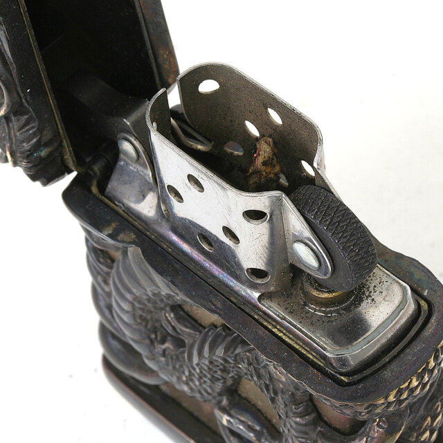絶版/ヴィンテージ Zippo ジッポー 中古 2012年製造天龍 （二