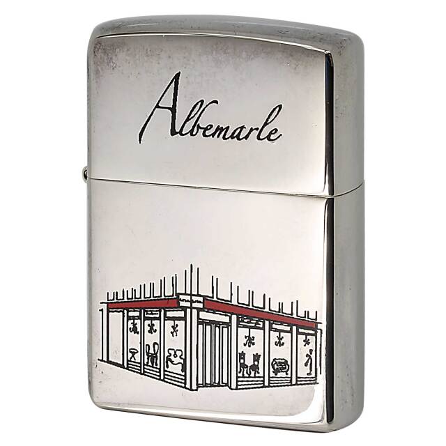 絶版/ヴィンテージ Zippo ジッポー 中古 2005年製造 ZIPPO Paul Smith Albemarle by Paul Smith Shop  [A]使用感少なく状態が良い