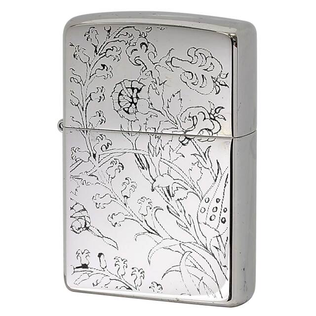 絶版/ヴィンテージ Zippo ジッポー 中古 2003年製造 ZIPPO Paul Smith 試作品 アラベスク柄  [S]ほぼ新品同様