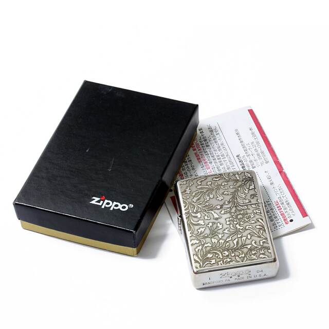 絶版/ヴィンテージ Zippo ジッポー 中古 2004年製造ZIPPO Paul