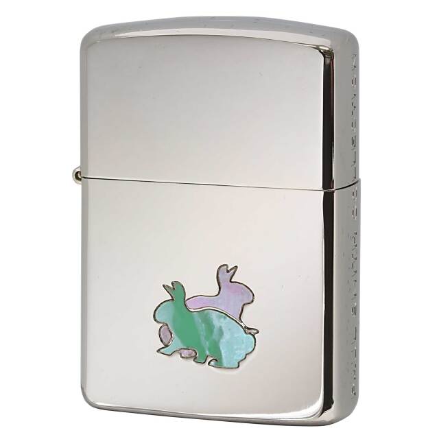 絶版/ヴィンテージ Zippo ジッポー 中古 2005年製造 ZIPPO Paul Smith Collection ARMOR Rabbit アーマー シェル うさぎ  [S]ほぼ新品同様