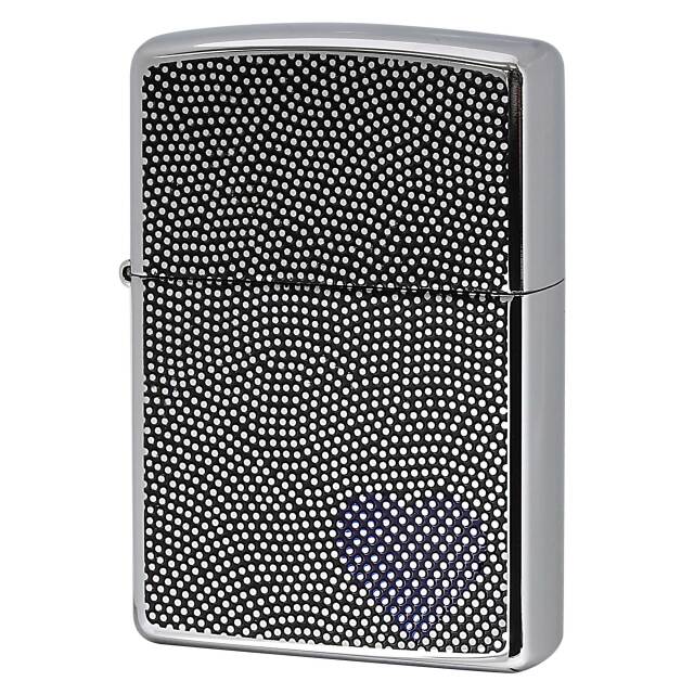 絶版/ヴィンテージ Zippo ジッポー 中古 2003年製造 ZIPPO Paul Smith Heart 鮫小紋 ハート模様  [S]ほぼ新品同様