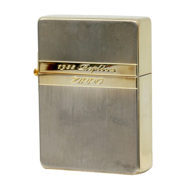 絶版/ヴィンテージ Zippo ジッポー 中古 2012年製造 1935 ミラーライン SG  [C]使用感あり傷汚れあり