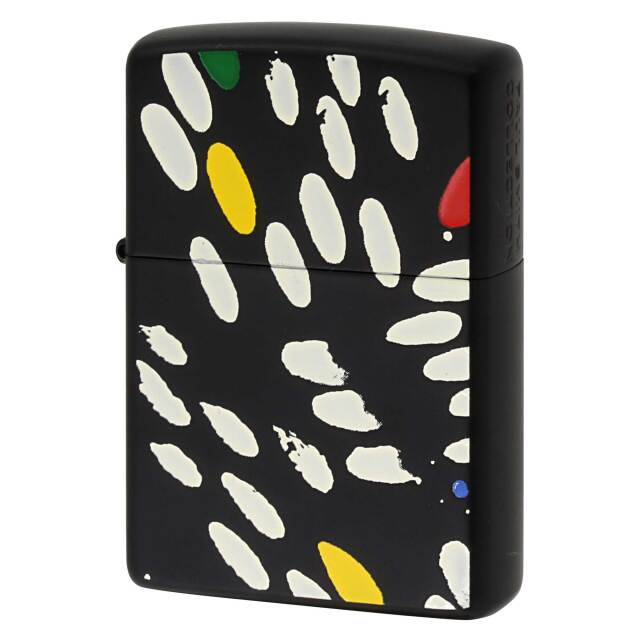 絶版/ヴィンテージ Zippo ジッポー 中古 2007年製造 ZIPPO Paul Smith Collection Dots Art まだら模様  [S]ほぼ新品同様