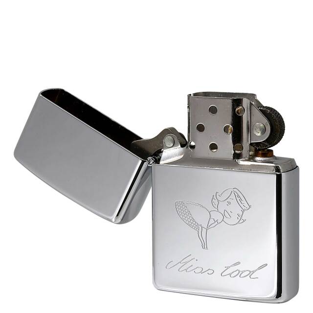 絶版/ヴィンテージ Zippo ジッポー 中古 1993年製造MissCool [N]未使用