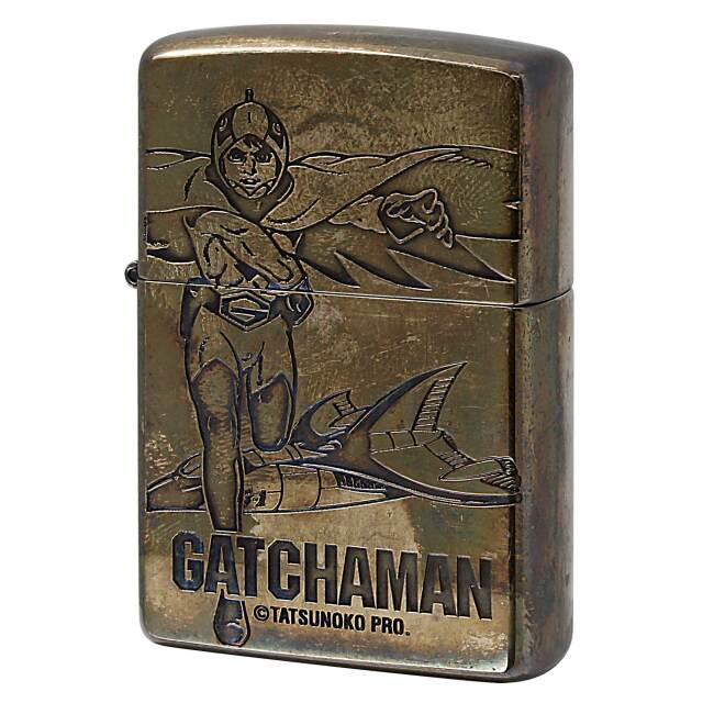 絶版/ヴィンテージ Zippo ジッポー 中古 1996年製造GATCHAMAN [A]使用
