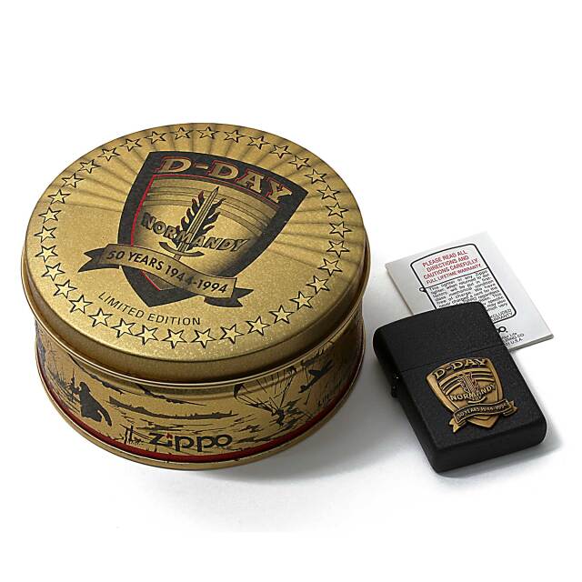 絶版/ヴィンテージ Zippo ジッポー 中古 年製造D-DAY