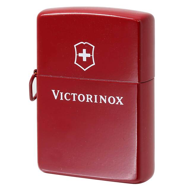 絶版/ヴィンテージ Zippo ジッポー 中古 1996年製造 Victorinox アウトドアライフ  [N]未使用・新品