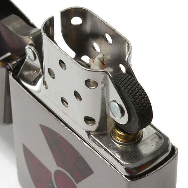 絶版/ヴィンテージ Zippo ジッポー 中古 2005年製造ゲッターロボ 永井