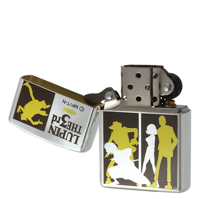 絶版/ヴィンテージ Zippo ジッポー 中古 2006年製造ルパン三世 LUPIN