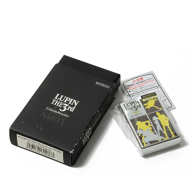 ビンテージジッポ　3個セット 絶版/ヴィンテージ Zippo ジッポー 中古 2006年製造ルパン三世 LUPIN