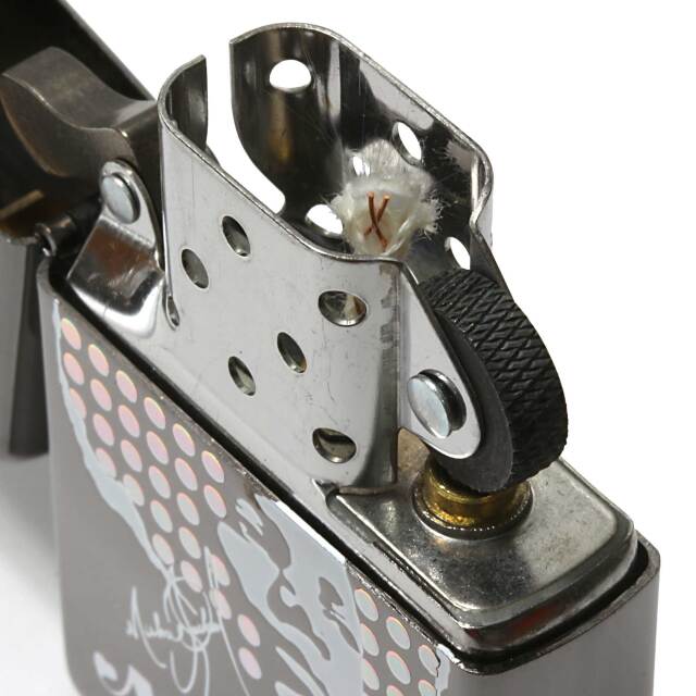 【激レア】ヴィンテージ ジッポ レザージャケット 絶版/ヴィンテージ Zippo ジッポー 中古 2009年製造マイケル