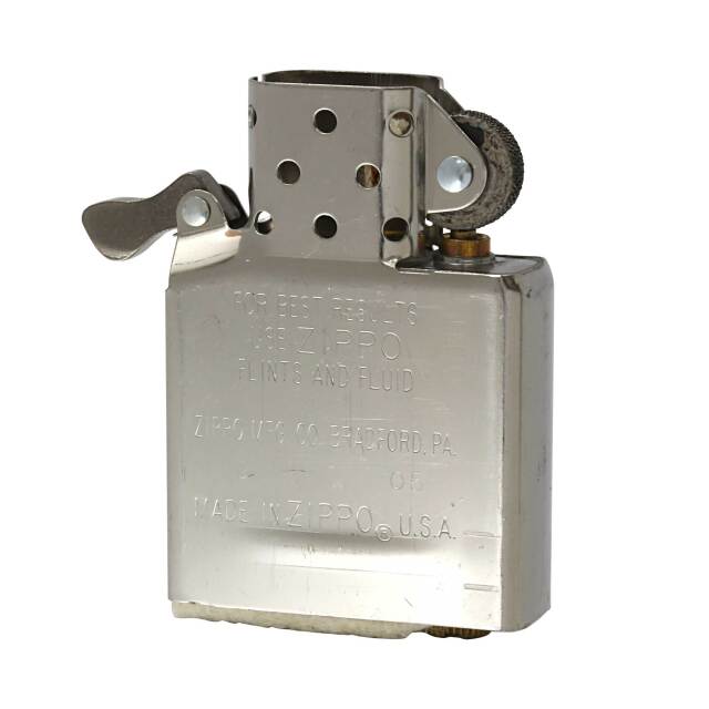 絶版/ヴィンテージ Zippo ジッポー 中古 2005年製造ワールドベース
