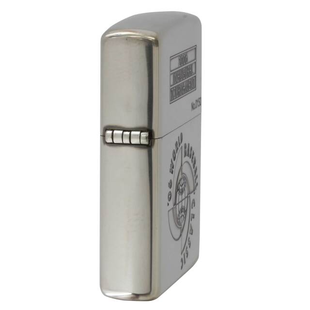 絶版/ヴィンテージ Zippo ジッポー 中古 2005年製造ワールドベース