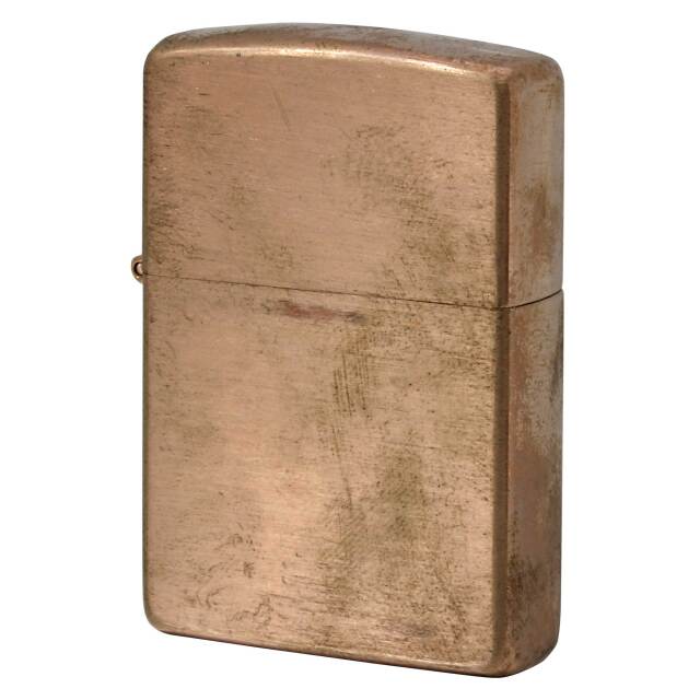 絶版/ヴィンテージ Zippo ジッポー 中古 2003年製造 No.161 Copper ソリッドカッパー  [B]使用感ありやや傷汚れあり